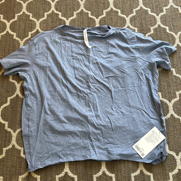 lululemon athletica Tops - Back in Action Short Sleeve Lululemon Women’s shirt size 12